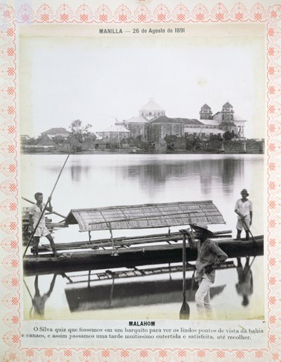 Manila, 26th August 1891 by Portuguese Photographer